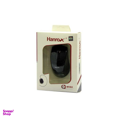 ماوس سیم دار هانروکس (Hanrox) مدل M102