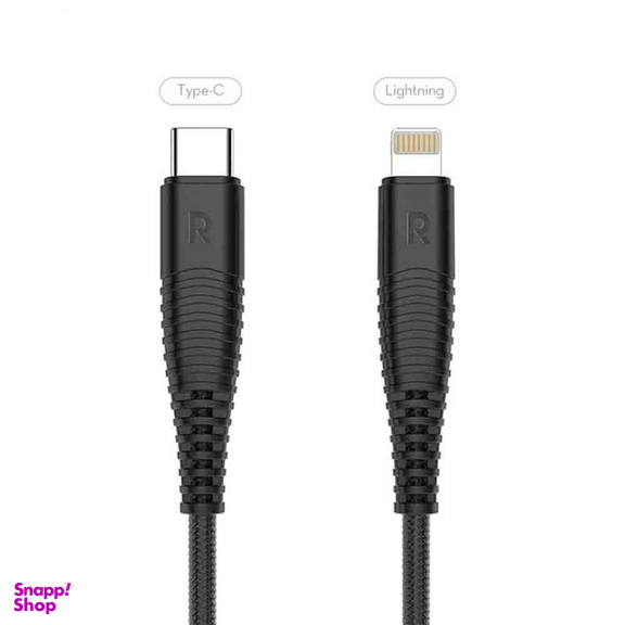 کابل شارژ کنفی راوپاور مدل USB c to lightning طول 1m