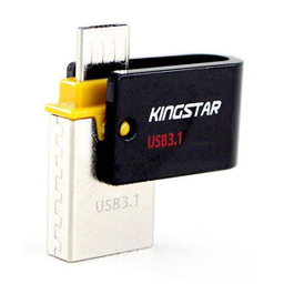 فلش مموری کینگ استار (King Star) مدل S30 Dual 3 ظرفیت 32 گیگابایت