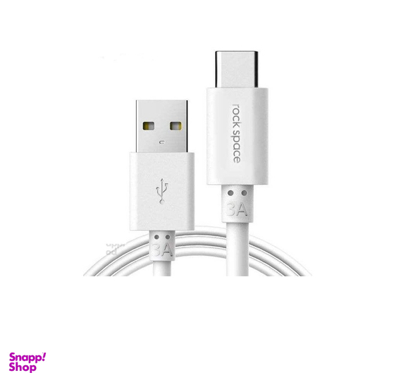 کابل شارژ USB به USB C راک اسپیس (Rockspace) مدل RCB0544 طول 1 متر