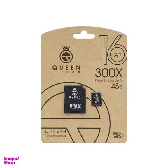 کارت حافظه کویین تک (Queen Tech) مدل 300X 16GB