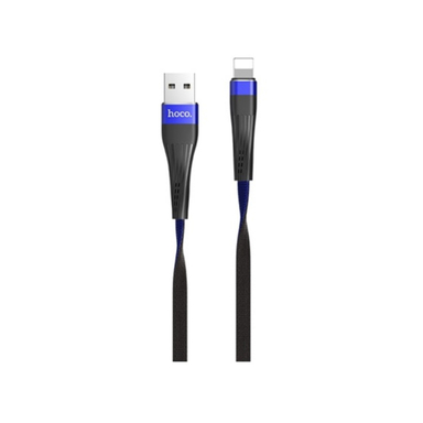 کابل کنفی فلت Lightning هوکو مدل U39 طول 1.2 متر