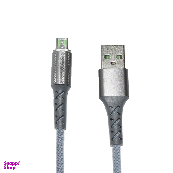 کابل شارژ سریع مدل لایتینگ چراغ دار Micro طول 1m