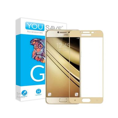 گلس فول کاور مناسب برای گوشی مدل Galaxy C6 سامسونگ (Samsung)