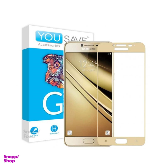 گلس فول کاور مناسب برای گوشی مدل Galaxy C6 سامسونگ (Samsung)