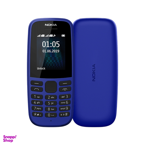 گوشی موبایل نوکیا (Nokia) مدل 105 (2019) ظرفیت 4 مگابایت و رم 4 مگابایت