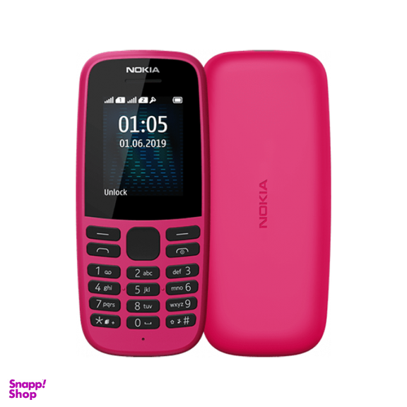 گوشی موبایل نوکیا (Nokia) مدل 105 (2019) ظرفیت 4 مگابایت و رم 4 مگابایت