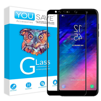 گلس تمام صفحه یوسیو (You Save) مناسب موبایل Galaxy A6