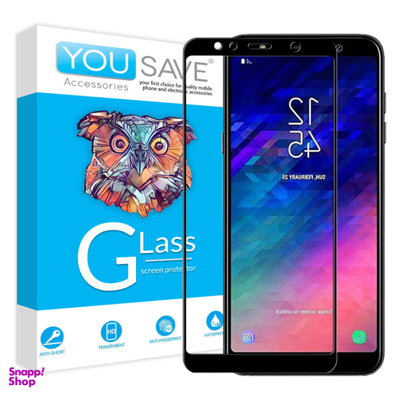 گلس تمام صفحه یوسیو (You Save) مناسب موبایل Galaxy A6
