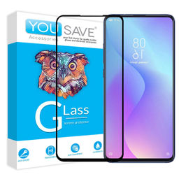 گلس تمام صفحه یوسیو (You Save) مناسب موبایل شیایومی Mi9T