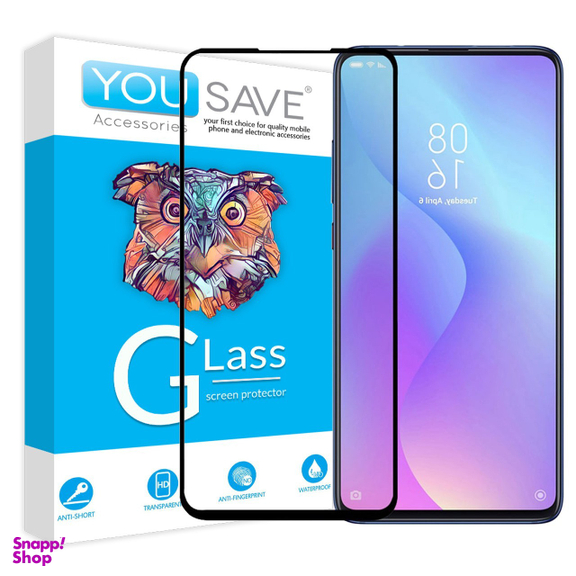 گلس تمام صفحه یوسیو (You Save) مناسب موبایل شیایومی Mi9T