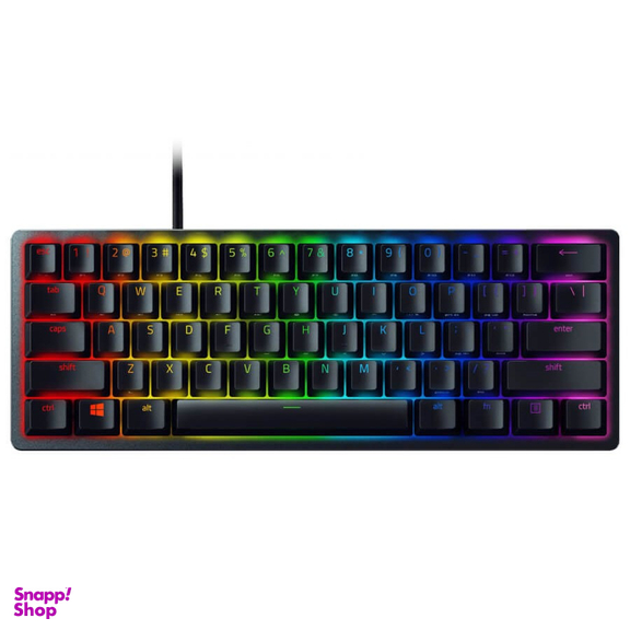 کیبورد گیمینگ ریزر(Razer) مدل HUNTSMAN Mini huntsman mini clicky purple switch