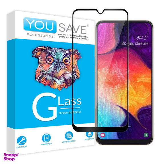 گلس تمام صفحه یوسیو (You Save) مناسب موبایل Galaxy A20