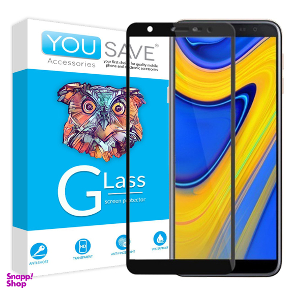 گلس تمام صفحه یوسیو (You Save) مناسب موبایل سامسون Galaxy J4 Plus