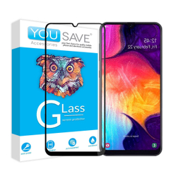 گلس تمام صفحه یوسیو (You Save) مناسب موبایل Galaxy A50s سامسونگ