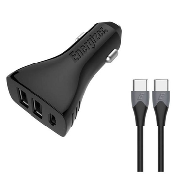 شارژر فندکی انرجایزر (Energizer) مدل DC21PGUCC3 + کابل USB-C