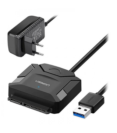 تبدیل USB 3.0 به SATA 3.0 یوگرین مدل CR108 همراه با آداپتور