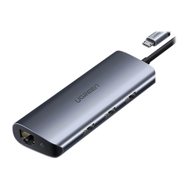 هاب 3 پورت Micro USB به USB 3.0 با پورت LAN یوگرین مدل CM252