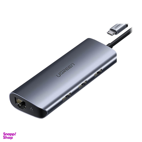 هاب 3 پورت Micro USB به USB 3.0 با پورت LAN یوگرین مدل CM252