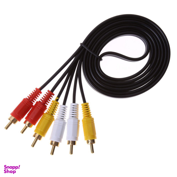کابل 3 به 3 AV دی نت (D-net) مدل 104 طول 1.5 متر