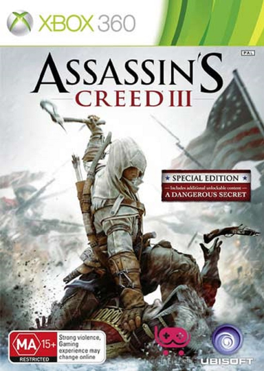 بازی assassin's creed 3 مخصوص ایکس باکس 360