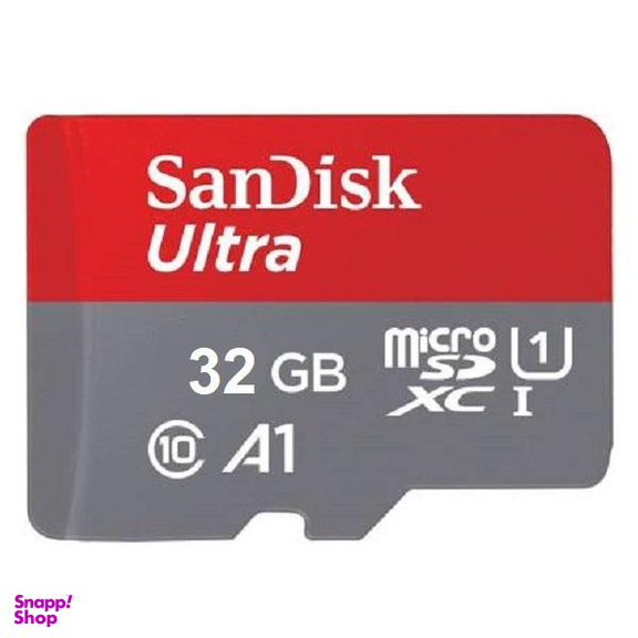 کارت حافظه microSDXC سن دیسک (Sandisk) مدل Ultra A1 کلاس 10 ظرفیت 32 گیگابایت