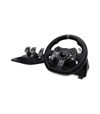 فرمان بازی لاجیتک (Logitech) مدل G920 همراه با دسته دنده‌ Logitech Driving Force Shifter