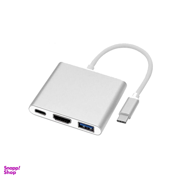 مبدل USB-C به USB-C/HDMI/USB مدل S-1304