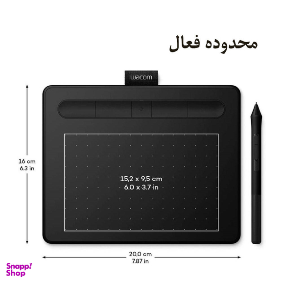 قلم نوری وکام (Wacom) مدل Intuos CTL-4100K-N