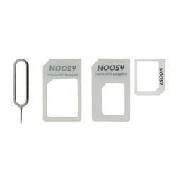 تبدیل سیم کارت های نانو و میکرو به استاندارد نوسی (Noosy) رنگ سفید