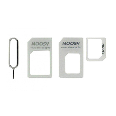 تبدیل سیم کارت های نانو و میکرو به استاندارد نوسی (Noosy) رنگ سفید
