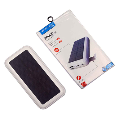 پاوربانک کانفلون (konfulon) خورشیدی مدل Q20T ظرفیت 20000 میلی آمپر ساعت