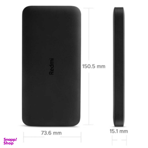پاوربانک شیائومی مدل Redmi Pb100Lzm ظرفیت 10000 میلی آمپر ساعت