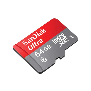 کارت حافظه میکرو اس دی سن دیسک (SanDisk) مدل UHS-I U1 ظرفیت 64 گیگابایت