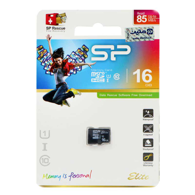 کارت حافظه سیلیکون پاور (Silicon Power) مدل UHS I U1 ظرفیت 16 گیگابایت