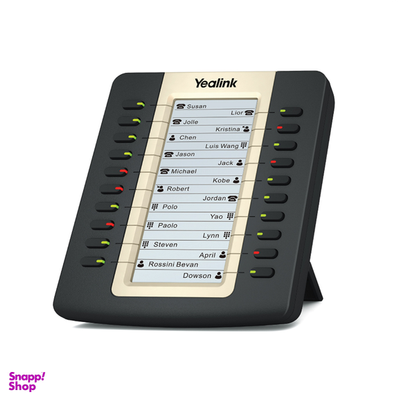 ماژول افزایش ظرفیت تلفن تحت شبکه ویپ یالینک (Yealink) مدل EXP20