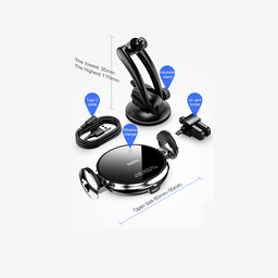 هولدر هوشمند و شارژر وایرلس توتو (Totu) مدل Design CACW 037 Star Lord series 2 Car Mount