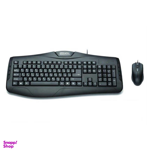 کیبورد و ماوس سادیتا (Sadata) مدل SKM-1655 با حروف فارسی