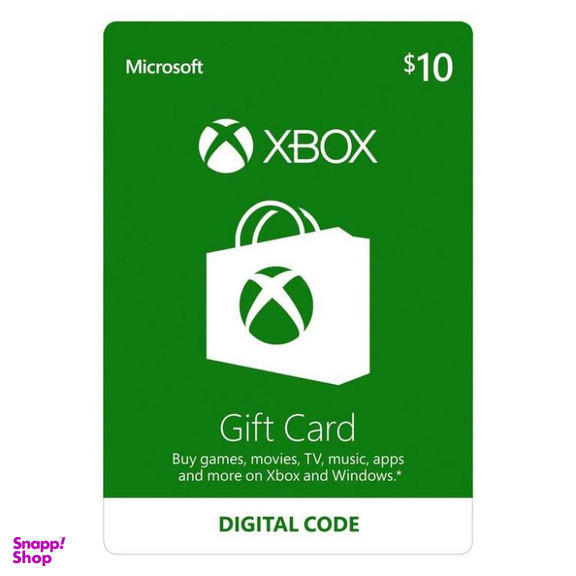 گیفت کارت مایکروسافت (Microsoft) مدل Xbox