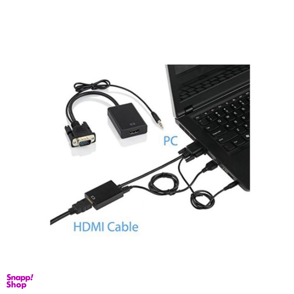 مبدل VGA به HDMI مدل HDCP