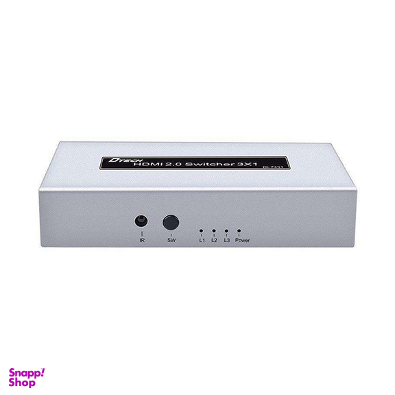 سوییچ HDMI چند تصویر 1 به 3 دیتک (Dtech) مدل DT 7431