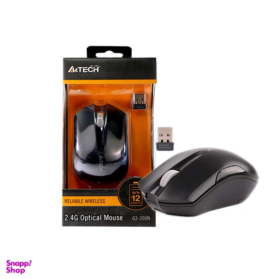 ماوس بیسیم ای فورتک (A4Tech) مدل G3 200N