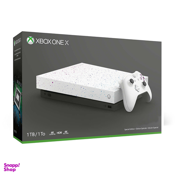 ایکس باکس مایکروسافت (Microsoft) مدل ONE X ظرفیت 1Tb نسخه Hyperspace Special Edition به همراه نصب بازی خام