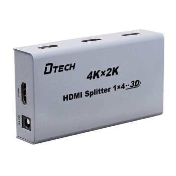 اسپلیتر HDMI چهار پورت دیتک (Dtech) مدل DT 7144