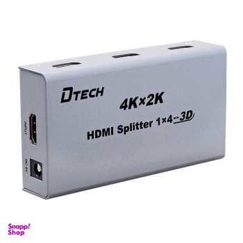 اسپلیتر HDMI چهار پورت دیتک (Dtech) مدل DT 7144