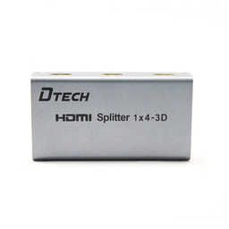 اسپلیتر HDMI چهار پورت دیتک (Dtech) مدل DT 7144