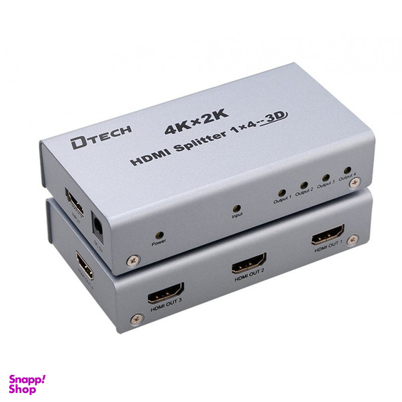 اسپلیتر HDMI چهار پورت دیتک (Dtech) مدل DT 7144