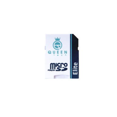 کارت حافظه کویین تک (Queen Tech) مدل Elite ظرفیت 32 گیگابایت رنگ سفید با چاپ رنگی