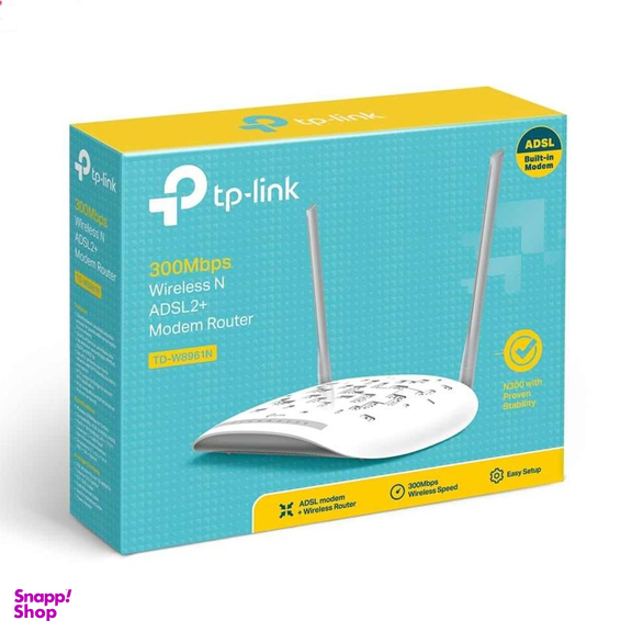 مودم روتر ADSL بی سیم تی پی لینک مدل TD W8961N