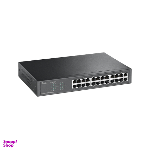 سوییچ 24 پورت مگابیتی و رکمونت تی پی لینک (TP-link) مدل TL SF1024D